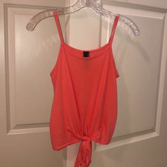 bobi Tops - bobi Cropped Tie Front Cami